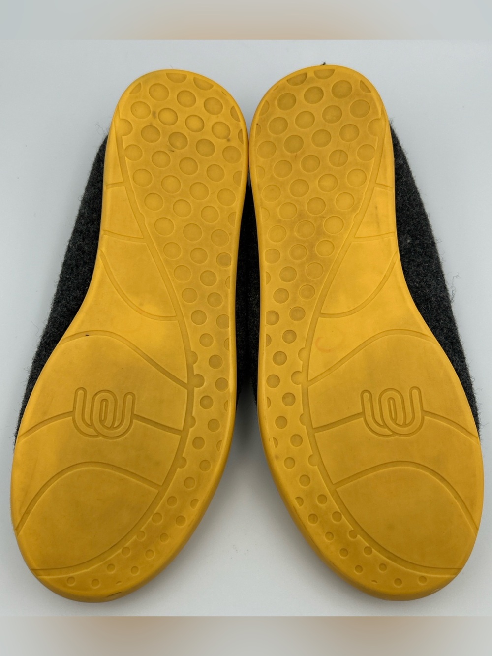 MAHABIS Classic Slippers US Size 8.5/9 Slip On Loafer Indoor Outdoor Gray Felt - Picture 12 of 13